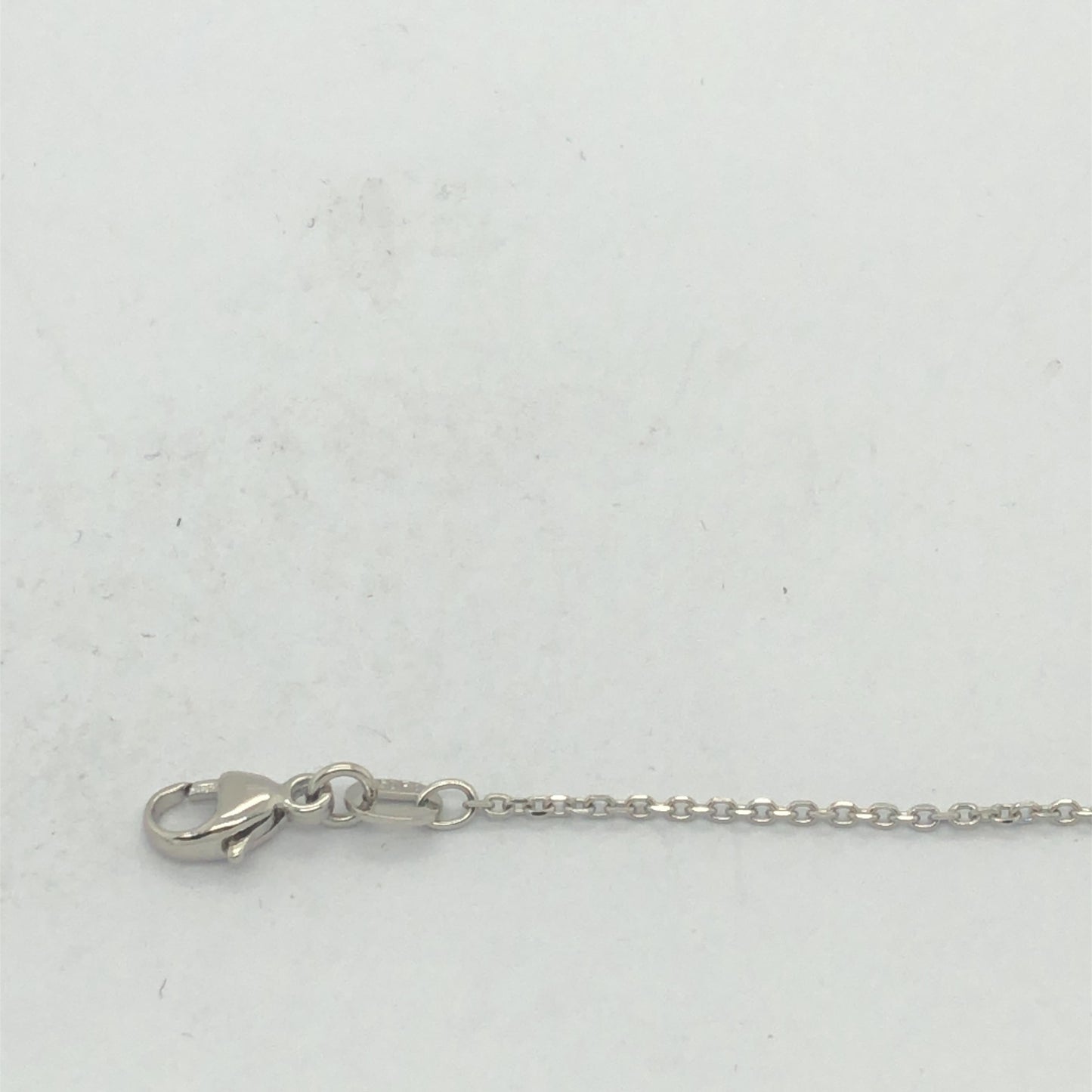 Platinum Round Trace Chain