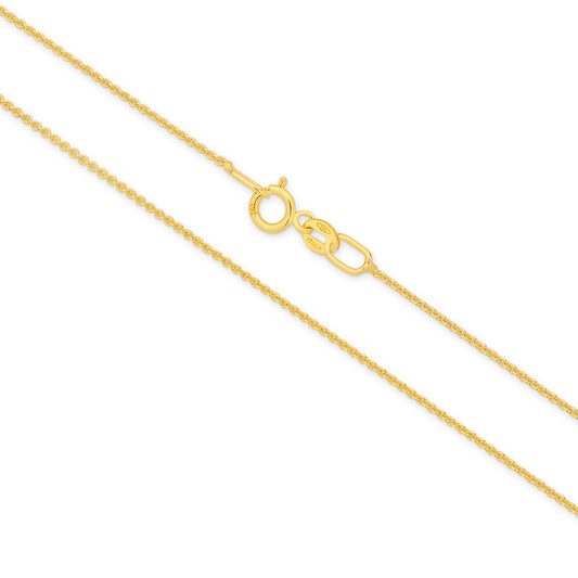 Yellow Gold Cable Chain