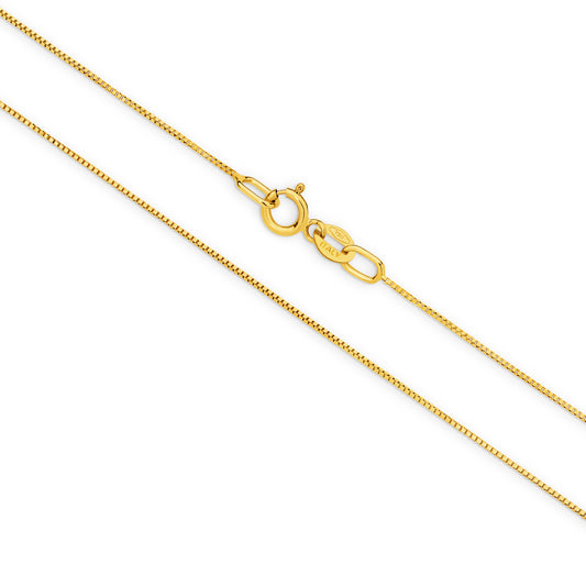 Yellow Gold Box Chain