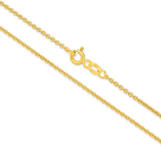 Yellow Gold Cable Chain