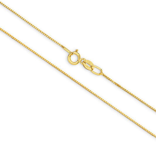 Yellow Gold Box Chain