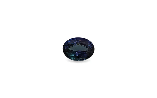 Bi-Colour Purple/Blue and Teal Tanzanite 3.82ct
