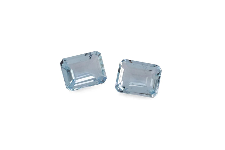 Pale Blue Aquamarine Pair 2.30ct