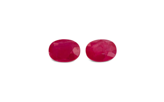 Burmese Ruby Pair 3.92ct
