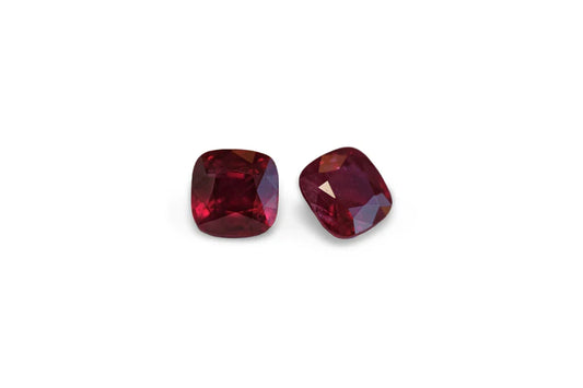 Deep Red Ruby Pair 1.70ct