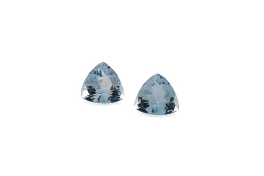 Pale Blue Aquamarine Pair 1.27ct