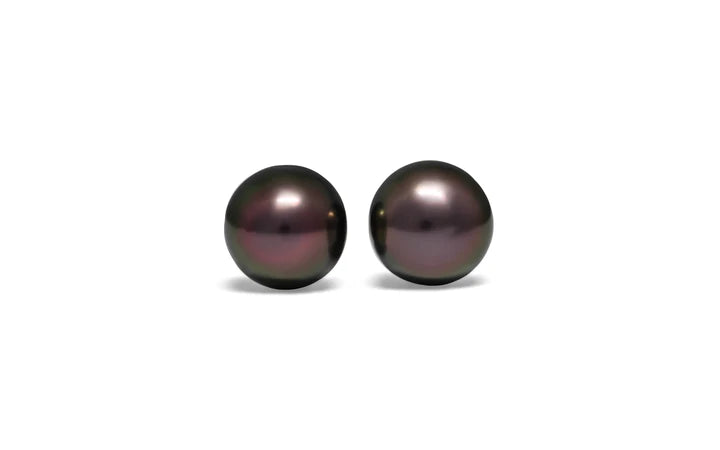 Tahitian Pearl Pair 10.5mm