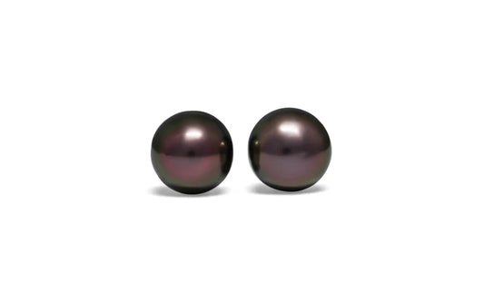 Tahitian Pearl Pair 10.5mm