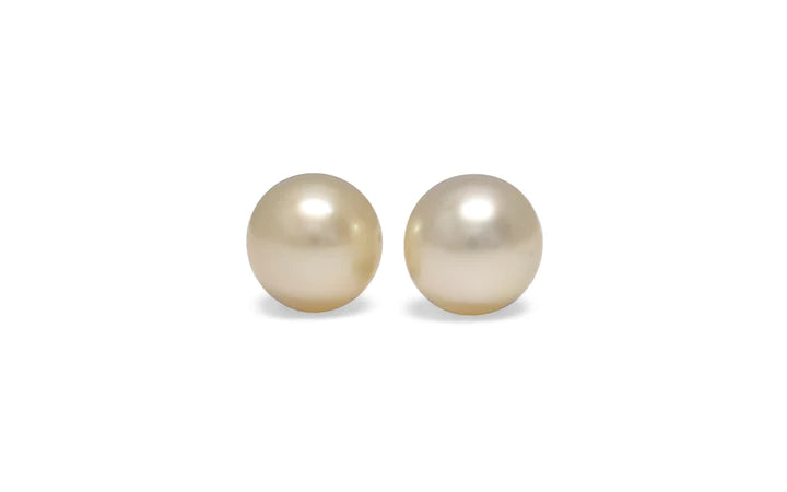 White South Sea Pearl Pair 9.4mm