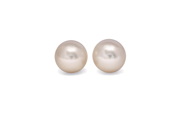White South Sea Pearl Pair 11.2mm
