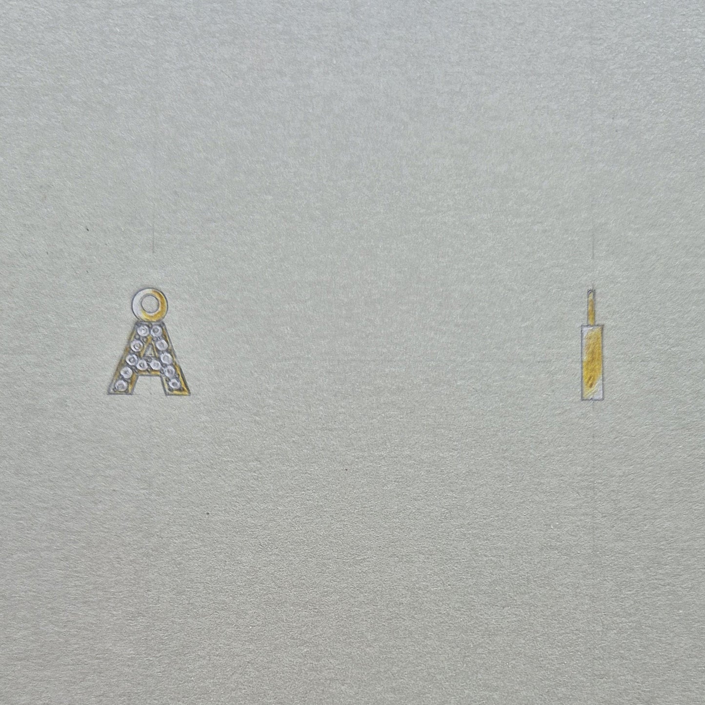 Letter LG Round Diamond Drop Enhancers