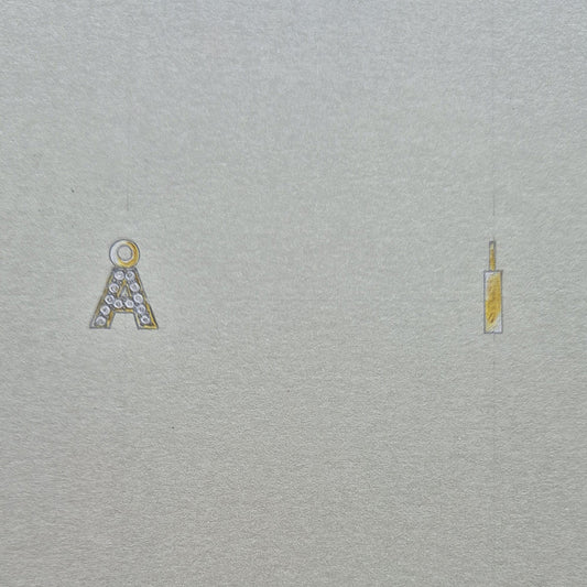 Letter LG Round Diamond Drop Enhancers