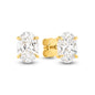 2ct LG Oval Cut Stud Earrings