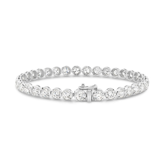 6.5ct Lab-Grown Round Cut Tennis Bracelet
