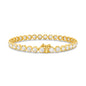 6.5ct Lab-Grown Round Cut Tennis Bracelet