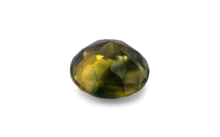 Green Australian Parti Sapphire 15.55ct