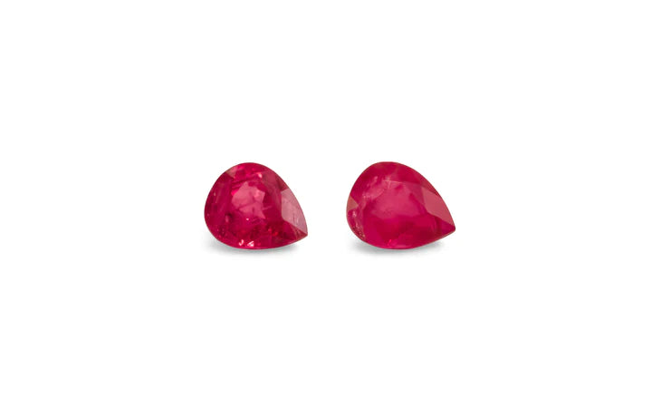 Burmese Ruby Pair 1.32ct