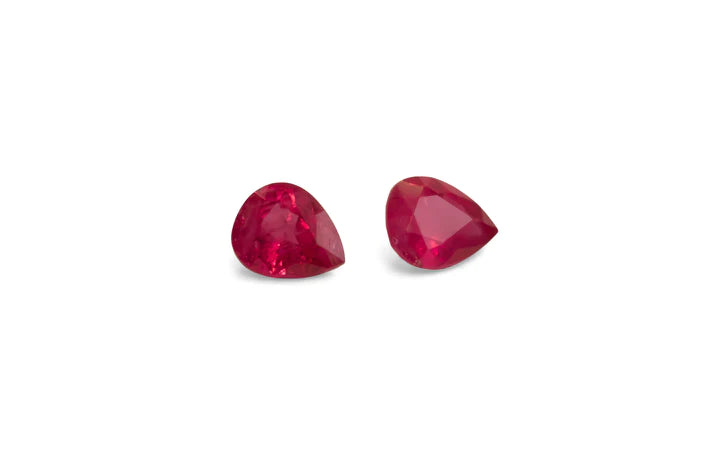 Burmese Ruby Pair 1.32ct